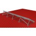 Крепления для 4-х солнечных панелей с измененным углом наклона