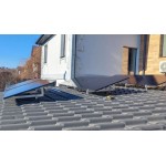 Set for metal tiles