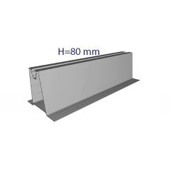Block of the profileless system SPL-8 20 cm