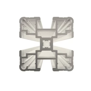 Aluminum structural profile 40x40