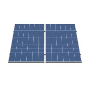 Mounting systems for 2 solar panel, PV module width up to 1302 mm
